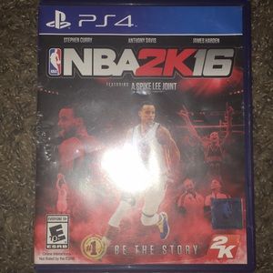 NBA 2k16 PS4 game